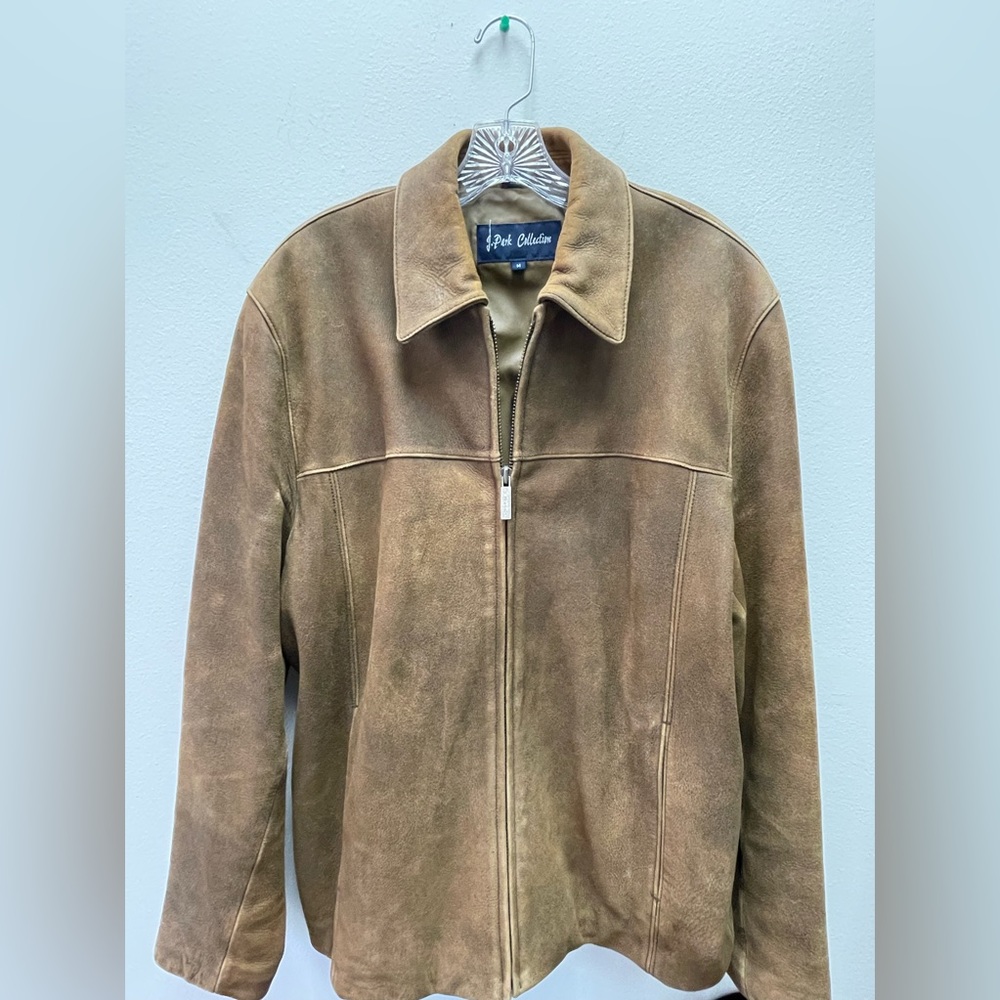 Vintage leather jacket j park collection